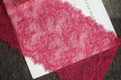 3 meetrit pikad 24,5 cm laiad kvaliteetsed topeltäärtega ripsmed chantilly pitsipiirded pulmapitsiga ääristused prantsuse pitsiga