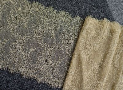 3 meetrit pikad 24,5 cm laiad kvaliteetsed topeltäärtega ripsmed chantilly pitsipiirded pulmapitsiga ääristused prantsuse pitsiga