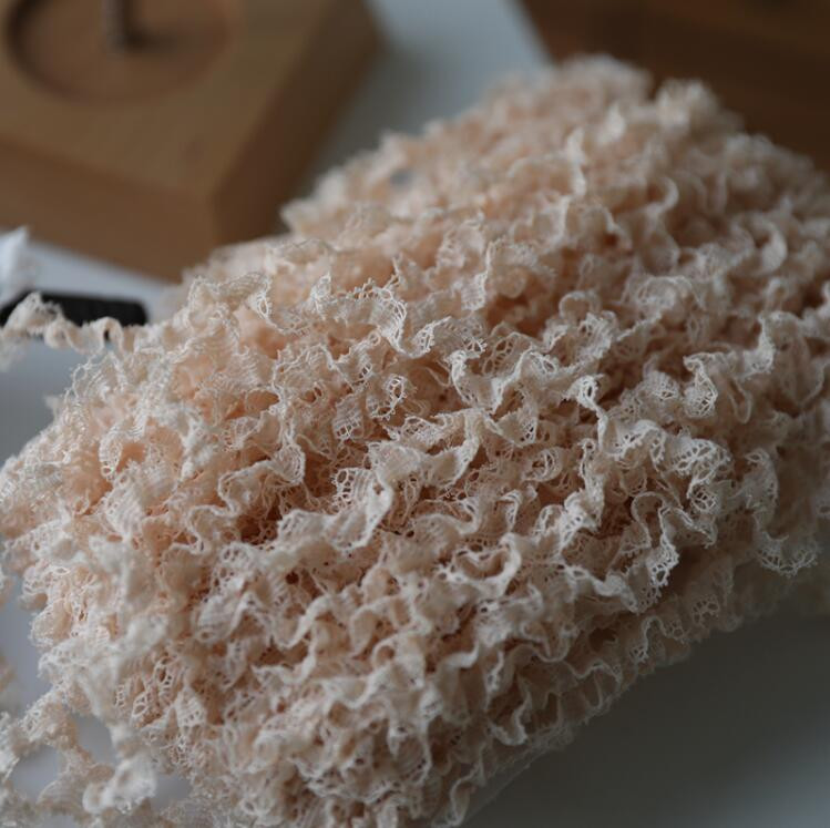 3 metra 1 cm širine Ručno izrađeni DIY odjevni dodaci Nabori Vez Čipkana tkanina Odjevni predmeti Obrub od čipke