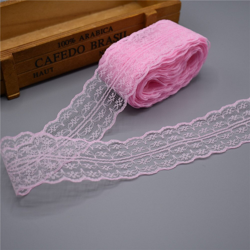 Όμορφη ταινία κορδέλας δαντέλας 10 γιάρδων πλάτος 45 χιλιοστών υφάσματος κεντημένο δίχτυ DIY για ράψιμο ύφασμα από δαντέλα αφρικανικό