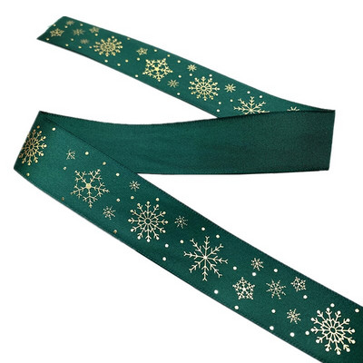 25 mm jõulupaelad, trükitud Grosgrain paelad kingituste pakkimiseks pulmakaunistuseks juuksekiharad.