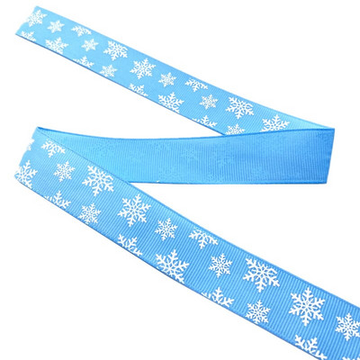 25 mm jõulupaelad, trükitud Grosgrain paelad kingituste pakkimiseks pulmakaunistuseks juuksekiharad.