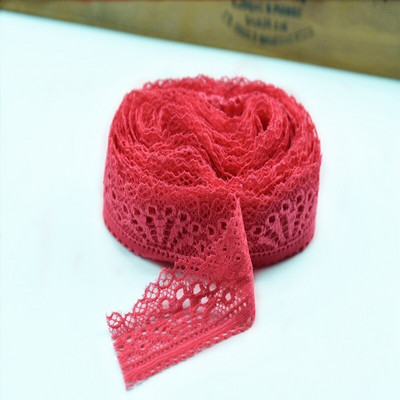 Tippkvaliteet 10 jardi/partii veniv elastne pits trimmimispaelad 30 mm pitskangas tikandid õmblemine DIY riided pulmadekoratiiv