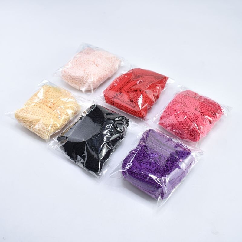 Tippkvaliteet 10 jardi/partii veniv elastne pits trimmimispaelad 30 mm pitskangas tikandid õmblemine DIY riided pulmadekoratiiv