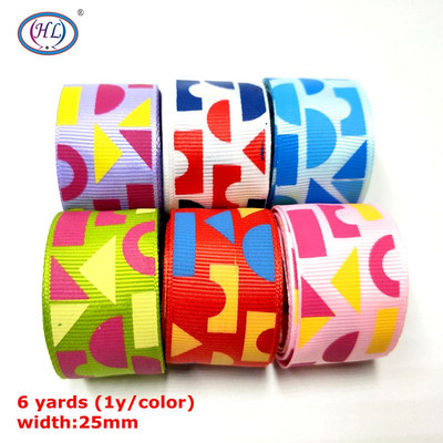 HL Handicraft Multi Mixed Prindiga Satiin Grosgrain Paelad DIY Õmblustarvikute Kingituspael jõulude pulmakaunistuseks