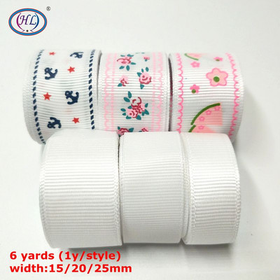 HL Handicraft Multi Mixed Prindiga Satiin Grosgrain Paelad DIY Õmblustarvikute Kingituspael jõulude pulmakaunistuseks