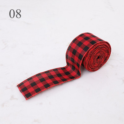 Χριστουγεννιάτικο Δέντρο Κορδέλα Σύρμα Edge Roll Bundle Περιτύλιγμα για Φιόγκους Φιόγκος Floral Μπουκέτο Διακόσμηση γάμου για δώρο τούρτας