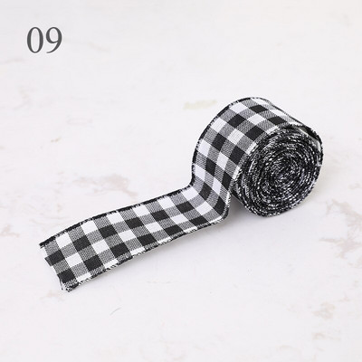 Χριστουγεννιάτικο Δέντρο Κορδέλα Σύρμα Edge Roll Bundle Περιτύλιγμα για Φιόγκους Φιόγκος Floral Μπουκέτο Διακόσμηση γάμου για δώρο τούρτας