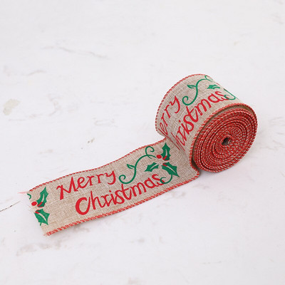 Χριστουγεννιάτικο Δέντρο Κορδέλα Σύρμα Edge Roll Bundle Περιτύλιγμα για Φιόγκους Φιόγκος Floral Μπουκέτο Διακόσμηση γάμου για δώρο τούρτας