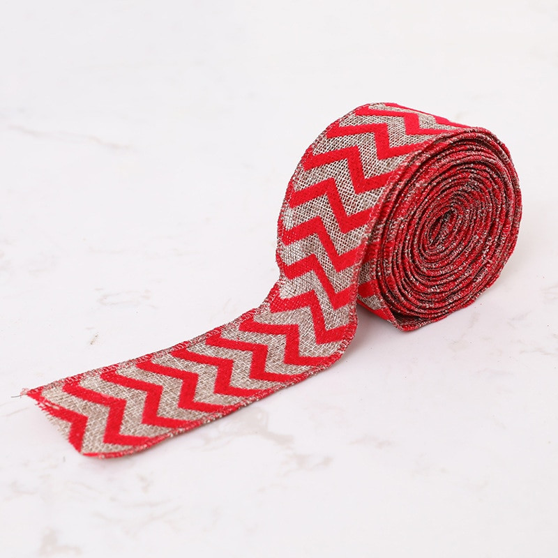 Χριστουγεννιάτικο Δέντρο Κορδέλα Σύρμα Edge Roll Bundle Περιτύλιγμα για Φιόγκους Φιόγκος Floral Μπουκέτο Διακόσμηση γάμου για δώρο τούρτας