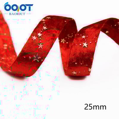 Panglici din pânză de catifea aurie cu două fețe, stea de aur, 2 inchi (50 mm), șapcă cu fundă de 2 metri, accesorii pentru îmbrăcăminte DIY, cadou de petrecere L-201126-1404