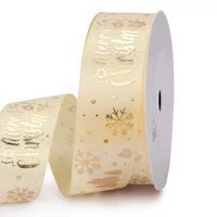 25 jardi/rola 10 mm satenska vrpca Vjenčanje Rođendan Zamatanje darova Božić Noć vještica Blagdanske potrepštine DIY Vrpca za rukotvorine