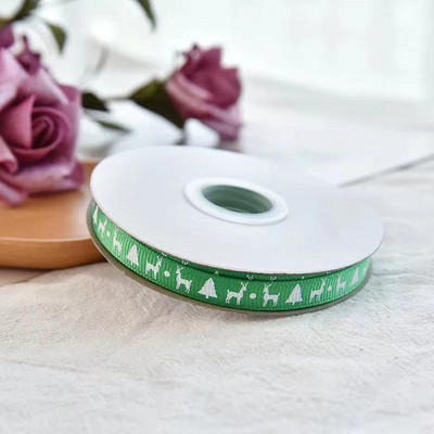 25 jardi/rola 10 mm satenska vrpca Vjenčanje Rođendan Zamatanje darova Božić Noć vještica Blagdanske potrepštine DIY Vrpca za rukotvorine