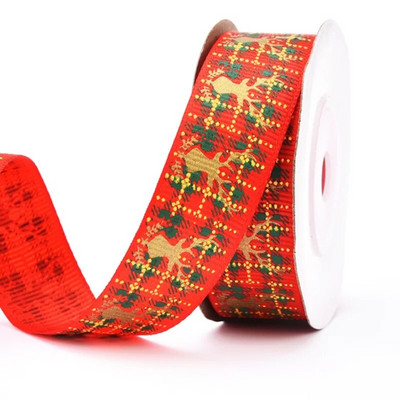 25 jardi/rola 10 mm satenska vrpca Vjenčanje Rođendan Zamatanje darova Božić Noć vještica Blagdanske potrepštine DIY Vrpca za rukotvorine