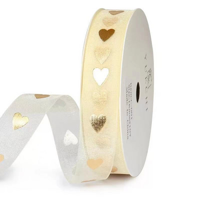 25 jardi/rola 10 mm satenska vrpca Vjenčanje Rođendan Zamatanje darova Božić Noć vještica Blagdanske potrepštine DIY Vrpca za rukotvorine