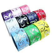 HL 5/10/50 jardi 25 mm vruće utiskivane Grosgrain vrpce Svadbena zabava Božićni ukrasi Uradi sam šivanje Rukotvorine za pakiranje darova Remen