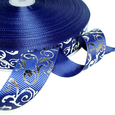 HL 5/10/50 jardi 25 mm vruće utiskivane Grosgrain vrpce Svadbena zabava Božićni ukrasi Uradi sam šivanje Rukotvorine za pakiranje darova Remen