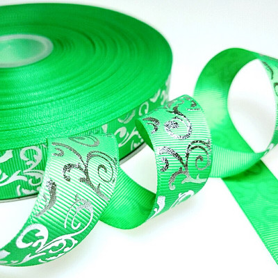 HL 5/10/50 jardi 25 mm vruće utiskivane Grosgrain vrpce Svadbena zabava Božićni ukrasi Uradi sam šivanje Rukotvorine za pakiranje darova Remen