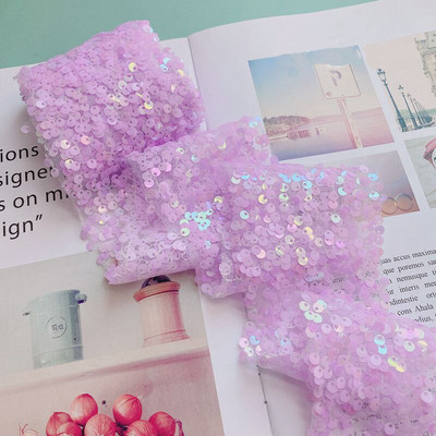 5 γιάρδες/παρτίδα 60mm 80mm πούλιες Organza Stain Κορδέλα για Δώρο Φιόγκος Συσκευασία Ρούχα Αξεσουάρ ραπτικής Διακόσμηση