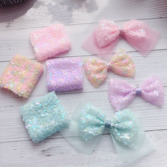 5 γιάρδες/παρτίδα 60mm 80mm πούλιες Organza Stain Κορδέλα για Δώρο Φιόγκος Συσκευασία Ρούχα Αξεσουάρ ραπτικής Διακόσμηση