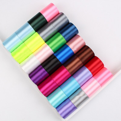 6mm 1cm 1.5cm 2cm 2.5cm 4cm 5cm Satin Ribbons DIY Artificial Silk Roses Crafts Supplies Sewing Accessories Scrapbooking Material
