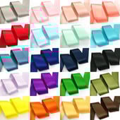 (10 jardi) 25/38/50 mm dvostrana satenska vrpca Visokokvalitetna 100% poliesterska vrpca s dvostrukim licem Mašnice za izradu vrpci 1"/1.5"/2" 4B50