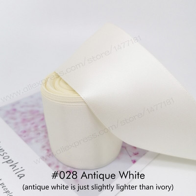 (10 jardi) 25/38/50 mm dvostrana satenska vrpca Visokokvalitetna 100% poliesterska vrpca s dvostrukim licem Mašnice za izradu vrpci 1"/1.5"/2" 4B50