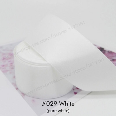 (10 jardi) 25/38/50 mm dvostrana satenska vrpca Visokokvalitetna 100% poliesterska vrpca s dvostrukim licem Mašnice za izradu vrpci 1"/1.5"/2" 4B50