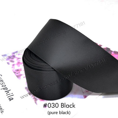 (10 jardi) 25/38/50 mm dvostrana satenska vrpca Visokokvalitetna 100% poliesterska vrpca s dvostrukim licem Mašnice za izradu vrpci 1"/1.5"/2" 4B50