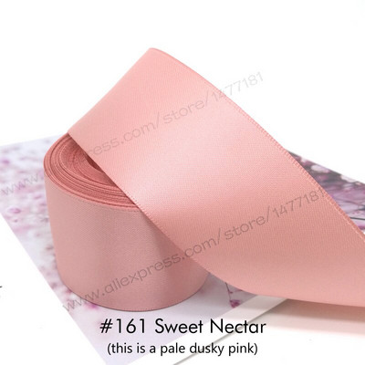 (10 jardi) 25/38/50 mm dvostrana satenska vrpca Visokokvalitetna 100% poliesterska vrpca s dvostrukim licem Mašnice za izradu vrpci 1"/1.5"/2" 4B50