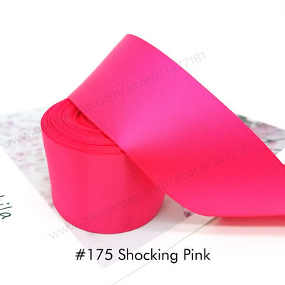 (10 jardi) 25/38/50 mm dvostrana satenska vrpca Visokokvalitetna 100% poliesterska vrpca s dvostrukim licem Mašnice za izradu vrpci 1"/1.5"/2" 4B50