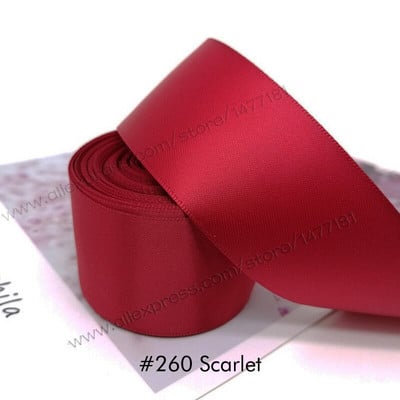 (10 jardi) 25/38/50 mm dvostrana satenska vrpca Visokokvalitetna 100% poliesterska vrpca s dvostrukim licem Mašnice za izradu vrpci 1"/1.5"/2" 4B50