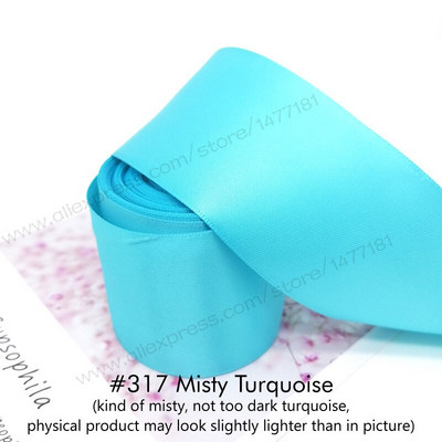 (10 jardi) 25/38/50 mm dvostrana satenska vrpca Visokokvalitetna 100% poliesterska vrpca s dvostrukim licem Mašnice za izradu vrpci 1"/1.5"/2" 4B50