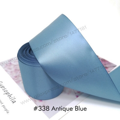 (10 jardi) 25/38/50 mm dvostrana satenska vrpca Visokokvalitetna 100% poliesterska vrpca s dvostrukim licem Mašnice za izradu vrpci 1"/1.5"/2" 4B50