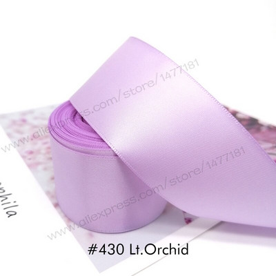 (10 jardi) 25/38/50 mm dvostrana satenska vrpca Visokokvalitetna 100% poliesterska vrpca s dvostrukim licem Mašnice za izradu vrpci 1"/1.5"/2" 4B50