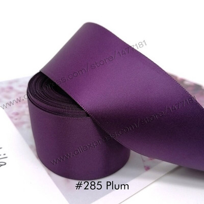 (10 jardi) 25/38/50 mm dvostrana satenska vrpca Visokokvalitetna 100% poliesterska vrpca s dvostrukim licem Mašnice za izradu vrpci 1"/1.5"/2" 4B50