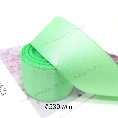 (10 jardi) 25/38/50 mm dvostrana satenska vrpca Visokokvalitetna 100% poliesterska vrpca s dvostrukim licem Mašnice za izradu vrpci 1"/1.5"/2" 4B50