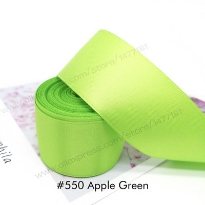 (10 jardi) 25/38/50 mm dvostrana satenska vrpca Visokokvalitetna 100% poliesterska vrpca s dvostrukim licem Mašnice za izradu vrpci 1"/1.5"/2" 4B50