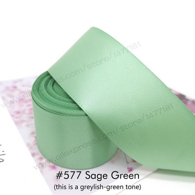 (10 jardi) 25/38/50 mm dvostrana satenska vrpca Visokokvalitetna 100% poliesterska vrpca s dvostrukim licem Mašnice za izradu vrpci 1"/1.5"/2" 4B50