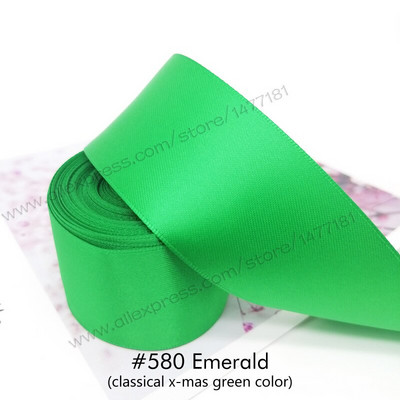 (10 jardi) 25/38/50 mm dvostrana satenska vrpca Visokokvalitetna 100% poliesterska vrpca s dvostrukim licem Mašnice za izradu vrpci 1"/1.5"/2" 4B50