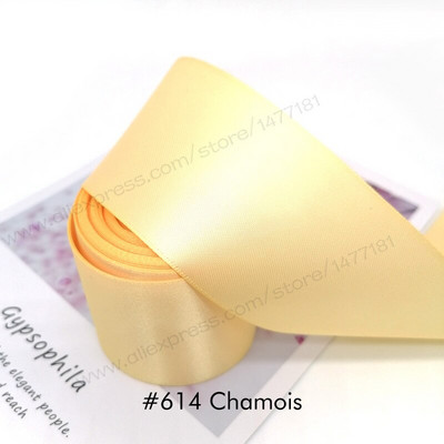 (10 jardi) 25/38/50 mm dvostrana satenska vrpca Visokokvalitetna 100% poliesterska vrpca s dvostrukim licem Mašnice za izradu vrpci 1"/1.5"/2" 4B50