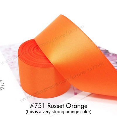 (10 jardi) 25/38/50 mm dvostrana satenska vrpca Visokokvalitetna 100% poliesterska vrpca s dvostrukim licem Mašnice za izradu vrpci 1"/1.5"/2" 4B50