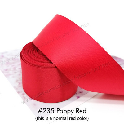 (10 jardi) 25/38/50 mm dvostrana satenska vrpca Visokokvalitetna 100% poliesterska vrpca s dvostrukim licem Mašnice za izradu vrpci 1"/1.5"/2" 4B50