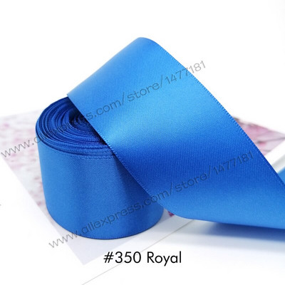 (10 jardi) 25/38/50 mm dvostrana satenska vrpca Visokokvalitetna 100% poliesterska vrpca s dvostrukim licem Mašnice za izradu vrpci 1"/1.5"/2" 4B50