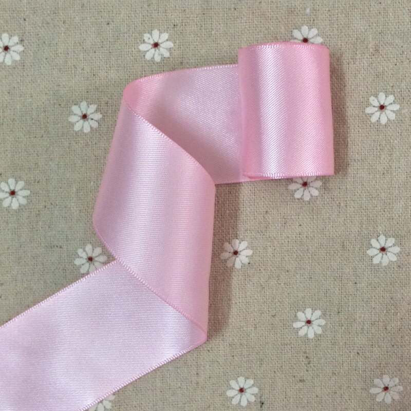 (10 jardi) 25/38/50 mm dvostrana satenska vrpca Visokokvalitetna 100% poliesterska vrpca s dvostrukim licem Mašnice za izradu vrpci 1"/1.5"/2" 4B50