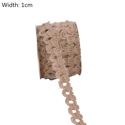 Κορδέλες από γιούτα με φυσική vintage λινάτσα χριστουγεννιάτικο πάρτι Χειροποίητη συσκευασία δώρου DIY Κορδέλα από γιούτα Διακόσμηση γάμου σπιτιού