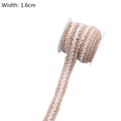 Κορδέλες από γιούτα με φυσική vintage λινάτσα χριστουγεννιάτικο πάρτι Χειροποίητη συσκευασία δώρου DIY Κορδέλα από γιούτα Διακόσμηση γάμου σπιτιού