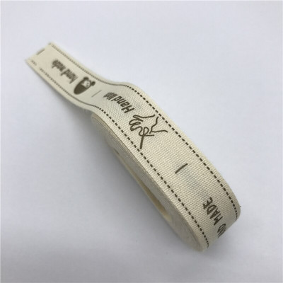 5 jardi 15 mm Multi Design "Ručno izrađena" tiskana pamučna čipkana vrpca Tkanina za šivanje Božićna vrpca za zamatanje darova za vjenčanje