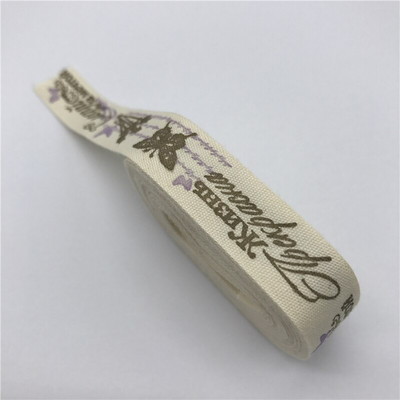 5 jardi 15 mm Multi Design "Ručno izrađena" tiskana pamučna čipkana vrpca Tkanina za šivanje Božićna vrpca za zamatanje darova za vjenčanje