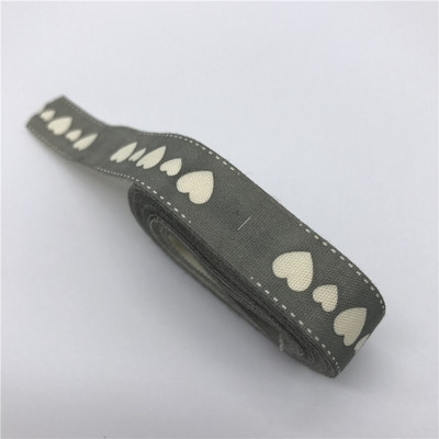 5 jardi 15 mm Multi Design "Ručno izrađena" tiskana pamučna čipkana vrpca Tkanina za šivanje Božićna vrpca za zamatanje darova za vjenčanje